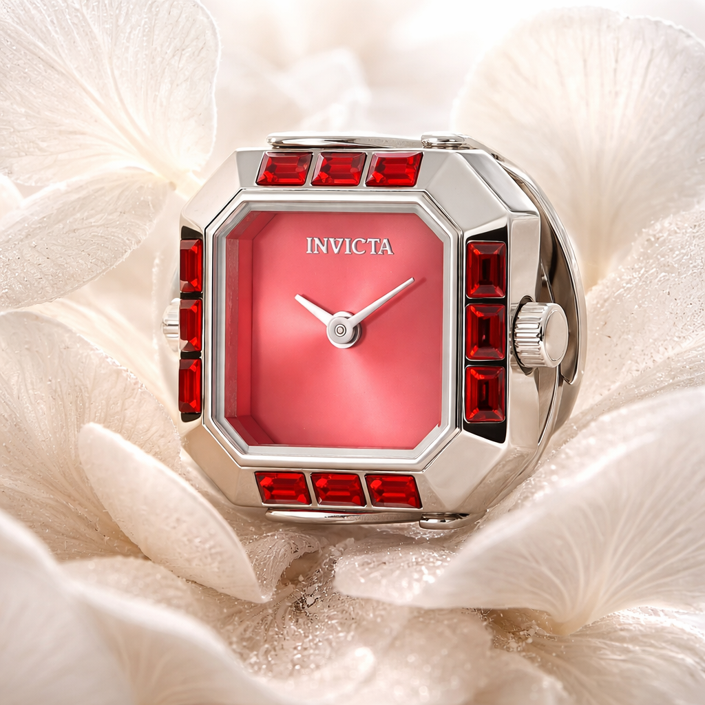Adjustable Invicta Ladies Ring Watch