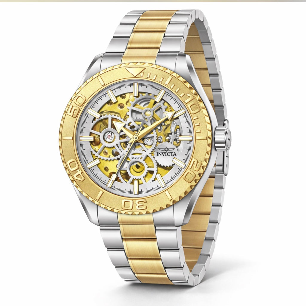 Invicta Objet D Art Automatic Men's Watch w/ Skeleton Dial, 43mm - $279.00 MSRP!