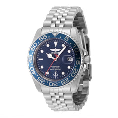 Invicta Men's Silver/Blue/Black Watch, 38mm